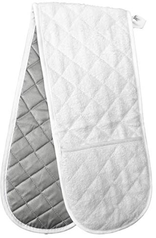 ARCLIBER 36x7.5 Double Oven Mitt Heat Resistant Potholder Double Oven Glove for Handling Hot Pots Extra Long for Kitchen Cooking Baking