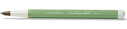 LEUCHTTURM1917 363962 Drehgriffel Nr. 1, sage - Gelpen with black ink