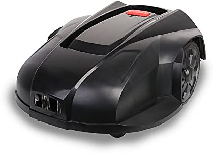 wiedao Robotic Lawn Mower, Lawn Mower for Gardens/Automatic Cordless mowers up to 3000 m2, Bclimbing function, Anti-Collision Sensor.(Black)