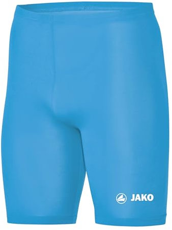 JAKO Unterziehhose Kinder Tight Basic 2.0 Skyblue 164 - Elastische Fahrradhose Kinder aus Polyester, Radlerhose Kinder mit elastischem Bund, Thermohose