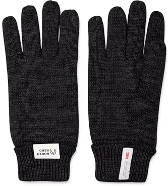 NORTH BEND NBRamon Unisex Handschuhe Fingerhandschuhe Outdoor atmungsaktiv wärmend, Größe:XXL, Farbe:Black (1001)