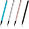 4 pcs lapiz para tablet, lápices capacitivos universales para pantalla táctil, lápices ópticos para todas las tabletas, para iPhone iPad Samsung Galaxy Surface Huawei Lenovo, etc.