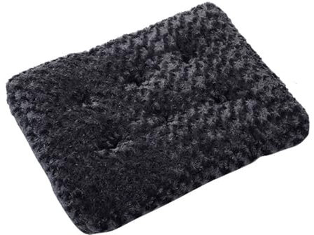 VALINK Selbstheizende Thermo-Haustierunterlage, 43 x 28 cm, selbstwärmend, Winter, Haustierbett, Decke, rutschfeste Unterseite, für Katzen, Kaninchen, Welpen, Kätzchen, Schwarz