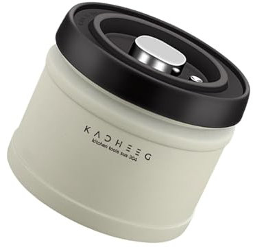Coffee Canister with Vacuum Pump | Airtight Storage Container for Coffee Beans, Ground Coffee, Tea, Nuts, Cookies | Vacuum Storage Container for Food and Drink
