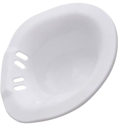 TOVINANNA Sitzbad aus Kunststoff Faltbar Wc Toilettensitzpflege Becken für Schwangere Wochenbett Pflege Hockfreies Bidet für Zuhause und Reisen