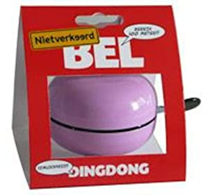 CBK-MS Ding Dong Fahrradglocke hell lila