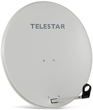 Specchio SAT Telestar, in alluminio, 60 cm – Antenna satellitare Offset Telestar, Alu Beige, ý 60 cm