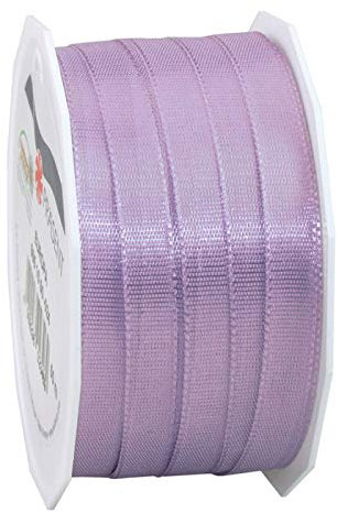 Creative Discount Schleifenband / Geschenk- & Dekoband, 10mm x 50m, Flieder