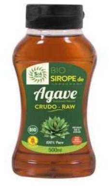 Sirope de ágave crudo-Raw ECO Sol Natural 500ml