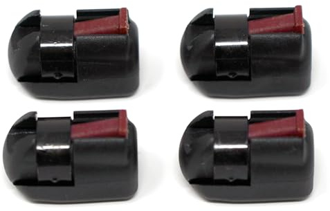 Quick Release End Fittings for 10mm Ball-Stud (4 Pack) - Black M6 Female Thread - Gas Spring Strut Lift Support Sockets RT-60-00005 (4)