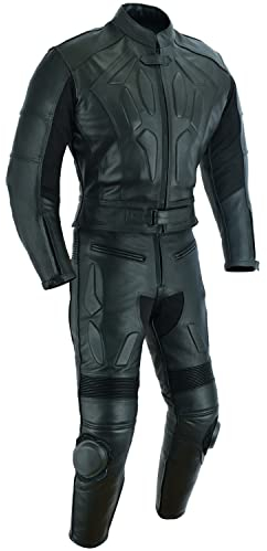 PROANTI Motorradkombi Leder Biker zweiteilige Motorrad Kombi aus Leder