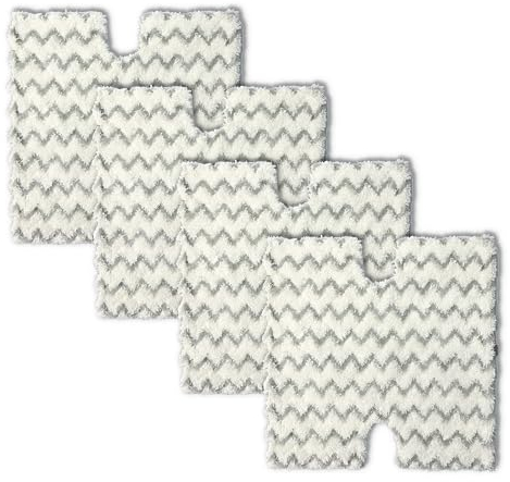 Rediboom 4 Pack Replacement Mop Pads Compatible with Shark Klik n Flip S6001UK S6003UK S6005UK S3973D S6002 S5003D S5001 S5002 S3973W Steam Mops