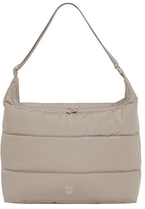 GOT BAG Schultertasche Puffer Square Bag | Gesteppte Handtasche mit 13” Laptopfach Wasserabweisend |Puffy Schultertasche mit verstellbaren Gurt