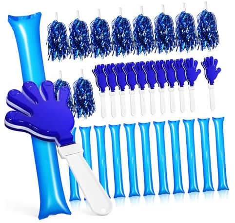 MERRYHAPY 1satz Cheerleading Tools Aufblasbare Stäbe Handklapper Und Pompons Für Sportveranstaltungen Partys Und Teiliges Leicht Und Tragbar