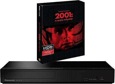 MULTIREGION Blu-ray Player Compatible with Panasonic DP-UB159 MultiRegion Blu-ray Region A, B & C - DVD Regions 1-8 - Bundle Including 2001 A Space Odyssey 4K UHD Disc