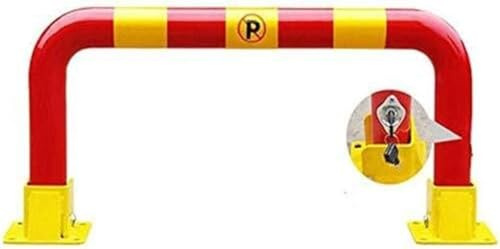 Bloqueador de aparcamiento Barrera de estacionamiento bloqueable con protección de pórtico más gruesa