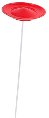 CHICAMPERA Disco Chino para Malabarismo con Palos de Plástico, Juego de Platos Giratorios Versátil y Fácil de Aprender, Adecuado para Espectáculos de Circo y Principiantes