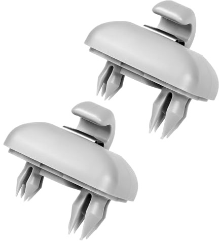 2 Piezas Parasol Reemplazo Clip, Visera para Gancho para A3 A4, Soporte Parasol para Audi A1 A3 A4 A5 Q3 Q5 A7 B6 B7 B8 S4 S5, Accesorios de Coche Antideslumbrantes.