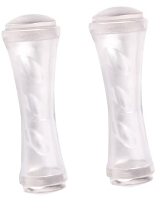 Gogogmee 2 piezas Herramientas de Estampado para Manicura Sellos de Silicona Duraderos para Decoración de Uñas Compactos y Ligeros para Uso Profesional y Doméstico
