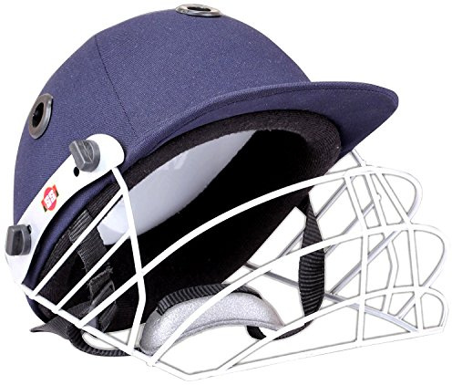 SS Helmet0018, Sunridges Prince-Casco da Cricket per Bambini, Colore Uomini e Ragazzi, Blu Navy, S