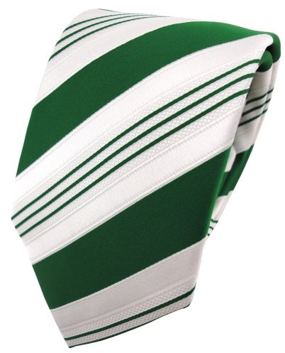 TigerTie Designer Krawatte in gestreift gemustert - Binderbreite 8 cm