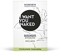 I want you naked Natur-Seife Minze und Mohn