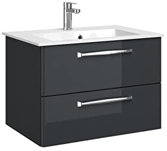 PELIPAL Trentino 770/800 Mineralmarmor Waschtisch/Weiß / 77 x 1,5 x 50 cm