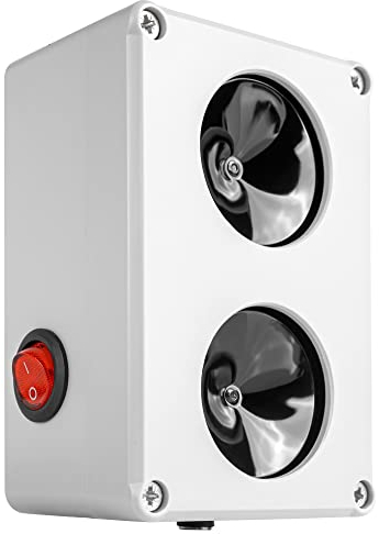 Dragon Ultrasonic Marder Ultraschall Tiervertreiber für Marder, Ratten, Mäuse | Mäuseabwehr am Magnet | Hochfrequenz Gerät | Marderschreck, Maderschrecker Haus, Garage, Dachboden, Garten