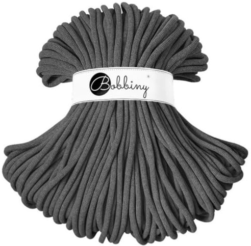 Bobbiny Jumbo-Makramee-Schnur, geflochten, 9 mm, 100 m
