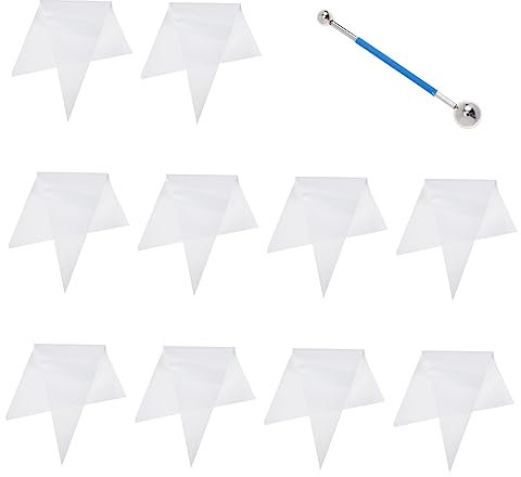 HEMOTON 20piezas Bolsa Mampostería Reforzada Para Lechada De Azulejo Bolsas Plásticas De Cemento Gruesas y Resistentes Para Aplicación y Sellado Construcción