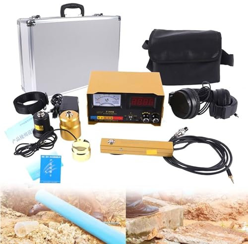 URJWAN Sensor De DeteccióN De Fugas De Agua, Detector De Fugas De Agua SubterráNea, Equipo EléCtrico De Detectores De Fugas De Agua SubterráNea, para ConstruccióN De DeteccióN De Fugas De Agua