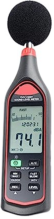 Fonometro Digitale Portatile Misuratore Di Rumore Registrazione Dati Ad Alta Precisione