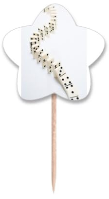 Dono Pai Gow - Palillos de dientes con diseño de estrellas y palillos de dientes