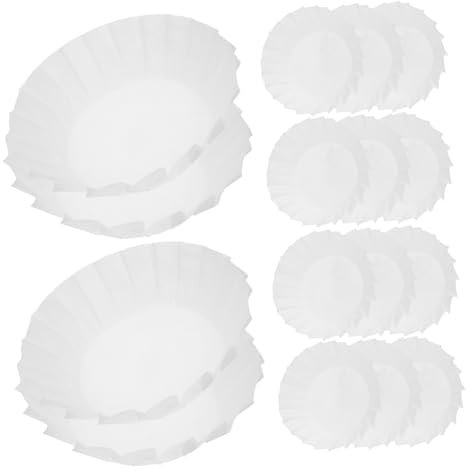 VOSAREA 50pcs Basque Oil Paper Baking Paper Liners Dessert Liners for Cake Baking Accessories Bakery Supplies Pulp Tray