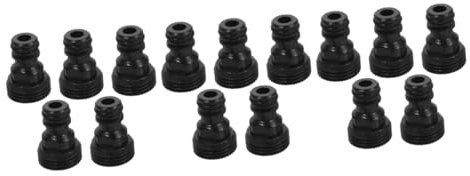 VANZACK 15pcs Water Mixer Tap Hose Connector Quick Connect Fitting for Kitchen Tap Extra Long Hose Pipe
