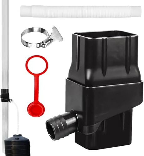 Canglio Diverter - Filtro de tubo a base, herramienta de captura de agua