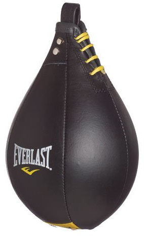 Everlast Unsiex Erwachsene Sport Boxen Punching Ball Speed Bag, Schwarz, 9x6