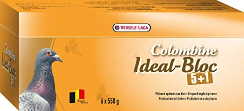 Versele Laga Colombine Ideal-Bird Block (6 x 550 g) (One Size) (Multi-Colour)
