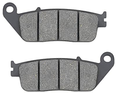 AHL 1 paio di pastiglie freno anteriori per moto Compatibili con Geopolis 300 GT 2014/Satelis 400 Premium(Nissin Calipers) 2008-2011/Geopolis 500 2008-2011/Satelis 500 2007-2012 (Semi métal)