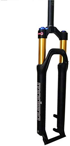 MTB Luftfedergabel 29 Zoll Magnesiumlegierung Fahrradgabel Scheibenbremse Fahrradgabel 1-1/8HL Reise 100 mm QR