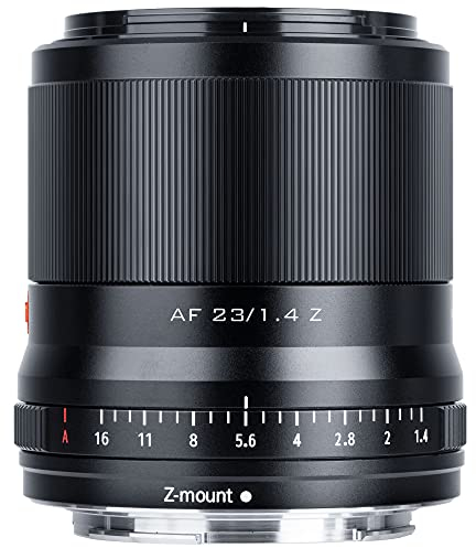 VILTROX 23mm F1.4 Z Obiettivo APS-C Messa a Fuoco Automatica Con Supporto Motore STM Eye-AF Z Mount Obiettivo per Fotocamera Mirrorless Nikon Zfc Modello Z5 Z6 Z7 Z50 Z6Ⅱ Z7Ⅱ
