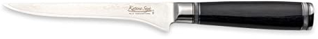 Katana Saya 15cm Boning Knife, 67-Layer VG-10 Damascus Stainless Steel, Pakkawood Handle