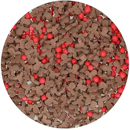 BrandNewCake® Bunte Rentier-Konfetti Mix 500g - Streusel - Sprinkles - Kuchen Dekoration