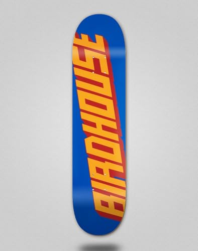 Birdhouse Skateboard Skateboard Deck Board Type Logo Blue 8.0