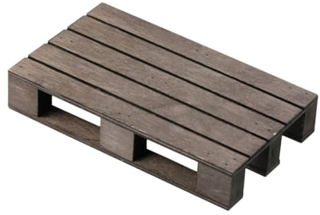 Cabilock Palette en Bois Carbonisé Dessous De Plat en Bois pour Plats Chauds Plateau De Service en Bois Tapis De Plat Chaud en Bois Porte-gobelets Présentoir Palettes en Bois Nourriture