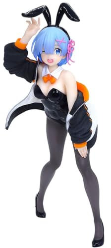 Zhongkaihua Anime Re 0 Figur Modell Statue Anime Bunny Girl 18 cm PVC Rem/Remu Figur Sammlerstücke Desktop Dekorationen