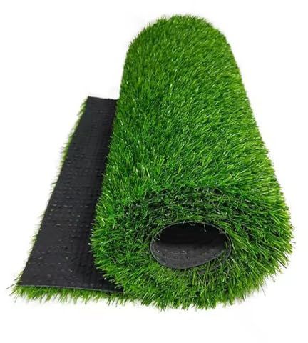 Premium Kunstrasen für Garten & Terrasse | 20mm Höhe x 1m Länge | Wartungsfrei & UV-beständig | Perfekt für Balkon, Spielplätze & Sportplätze