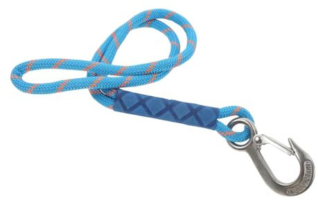 BESPORTBLE Schwerlast Edelstahl Hängeschlaufen Doppel-karabiner Blau Aufhängung Für Baum-schaukel Hängesessel Outdoor Entspannung Vielseitig Für Camping Yoga Und Garten