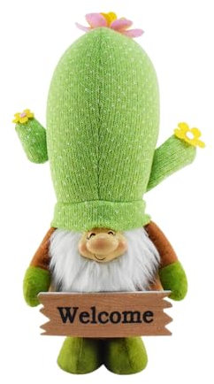 Ornement Nain De Cactus – Ornement Nain De Cactus, Ornement De Cactus De Noël, Ornement Nain De Printemps, Jouet en Peluche Nain De Cactus Doux, Jouet en Peluche Festif Nain À La Maison, Festival