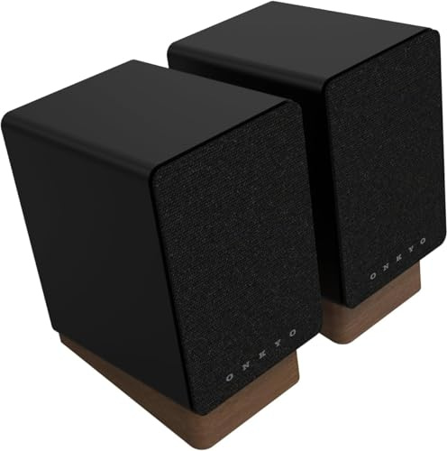 Onkyo GX-10DB aktiva högtalare, svart